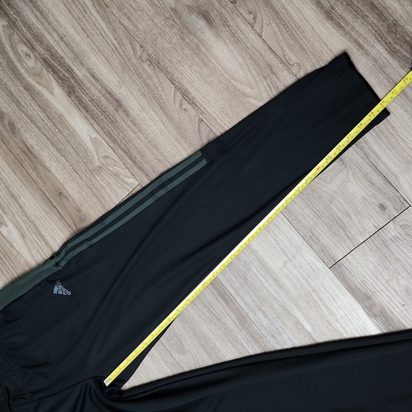 Adidas Primegreen Aeroready Pants Zip Legs & Side Slit Pockets Drawstring Waist - Picture 15 of 16